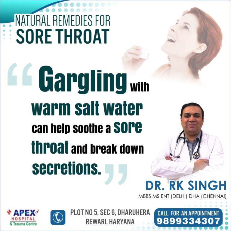 Remedies for sore throat