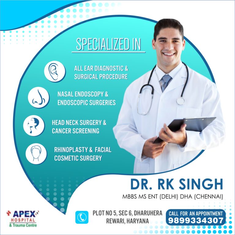 Best ENT DOCTOR Dr R K Singh